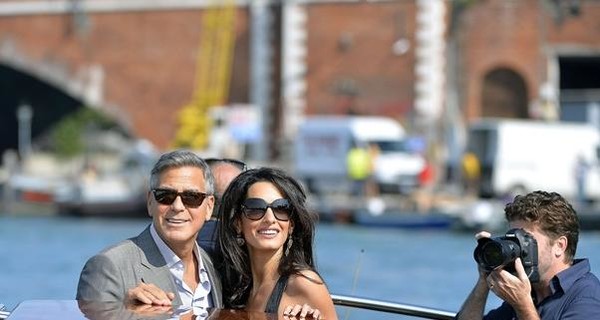 Клуни привез на свою свадьбу Синди Кроуфорд и Мэтта Деймона