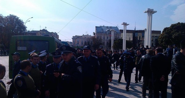 В Харькове милиция задержала 20 активистов - организаторов 