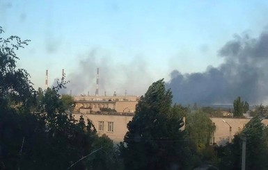 Москаль: в городе Счастье обстреливают военных 92-й бригады