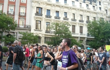Испанки митингуют за право делать аборты