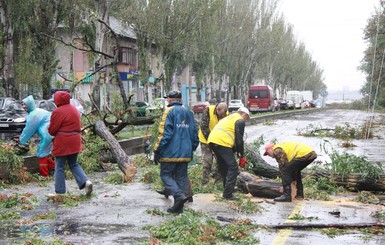 Шторм в Запорожской области разгулялся на 17 миллионов 