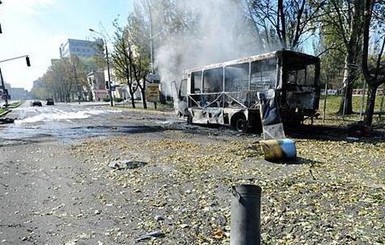 В Донецке насчитали 9 погибших и 30 раненых
