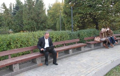 В киевском парке появился бесплатный интернет