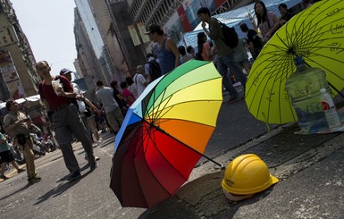 Акции протеста в Гонконге пошли на спад