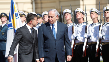Нетаньяху впервые за 20 лет посетил Украину