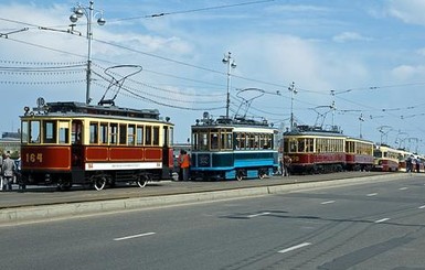 По Киеву проедет 200-метровая колонна трамваев