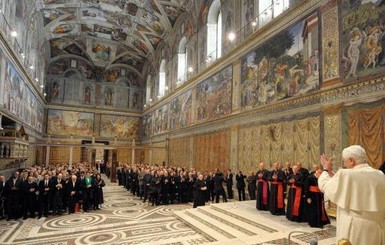 Папа Римский сдал Сикстинскую капеллу под корпоратив