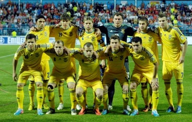 Украинская сборная по футболу вошла в 20-ку сильнейших команд мира