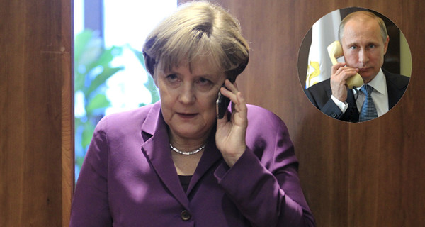 Меркель и Путин по телефону обсудили ситуацию в Украине, газовый вопрос и Эболу