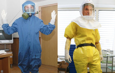 Если Эбола придет в Украину: защитные костюмы есть, но старые и их мало