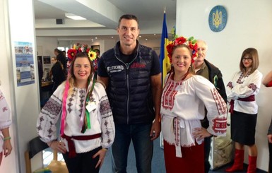 Владимир Кличко бросил тренировки, чтобы проголосовать на выборах в Раду