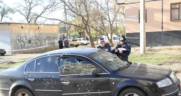 Перестрелка в Кривом Роге: из изрешеченной пулями 