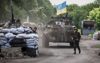 Бойцы АТО подорвались на фугасе в районе Сокольников