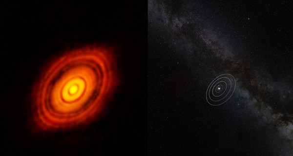 Ученые сделали удивительный снимок рождающихся планет