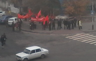 В Мелитополе коммунистам не дали провести митинг