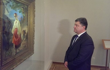 Порошенко: Украина защищает себя со словами Шевченко на устах