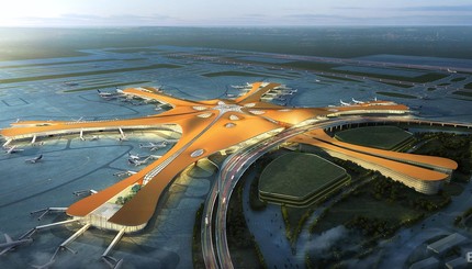 В Пекине открыли аэропорт размером с 97 футбольных полей