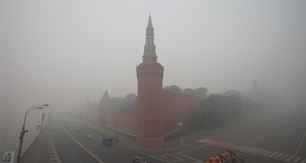 Москва задыхается от ядовитого дыма 