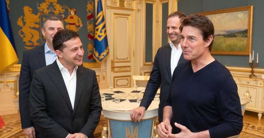 В Киев прилетел Том Круз