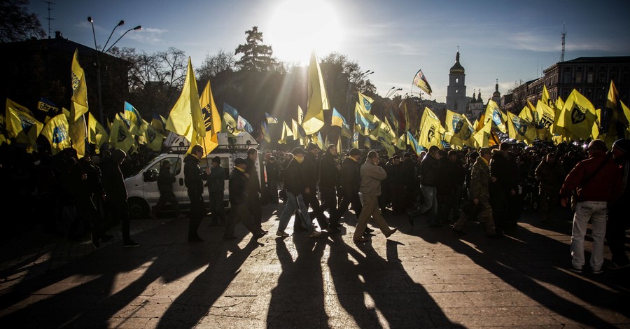 Стартовал марш Самообороны Майдана