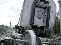 Задержание чеченцев, взорвавших поезд, оказалось «уткой» 