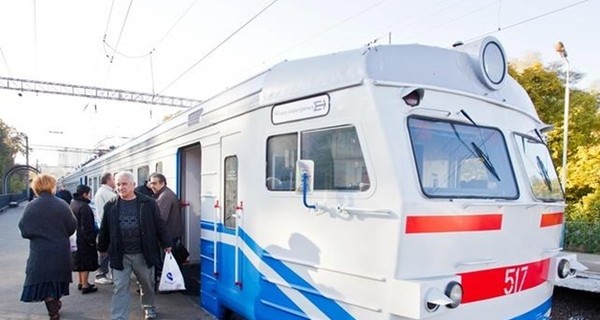 В Киеве отменили ряд рейсов городской электрички