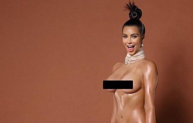 Украинская порнозвезда воссоздала знаменитое  фото Ким Кардашьян