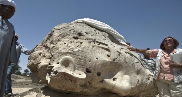 В Египте восстановили уничтоженную три тысячи лет назад статую фараона  