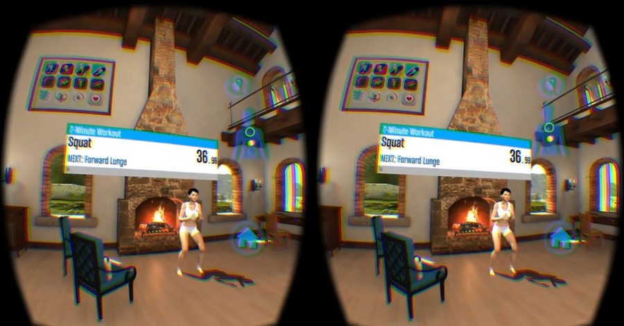 Тренировка с шлемом Oculus Rift VR: виртуальный спортивный тренер и фантастические пробежки