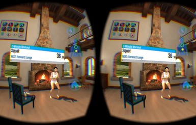 Тренировка с шлемом Oculus Rift VR: виртуальный спортивный тренер и фантастические пробежки