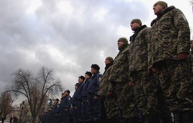 Во Львове провели торжественный инструктаж милиционерам