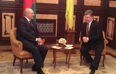 Порошенко и Лукашенко начали переговоры