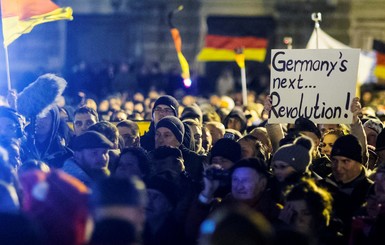 В Дрездене прошла самая массовая акция против исламизации ЕС