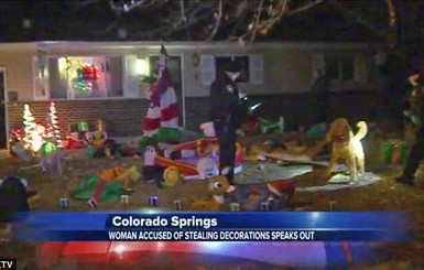 В США семья украла у соседей игрушки, чтобы нарядить свой дом к Рождеству