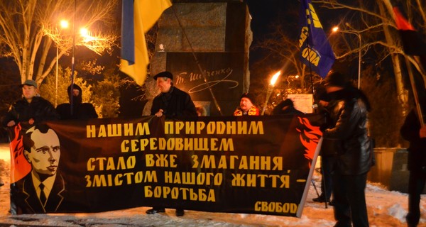 В Одессе факельное вече вместо марша в честь Бандеры продлилось меньше часа