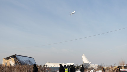 Крушение самолета в Казахстане