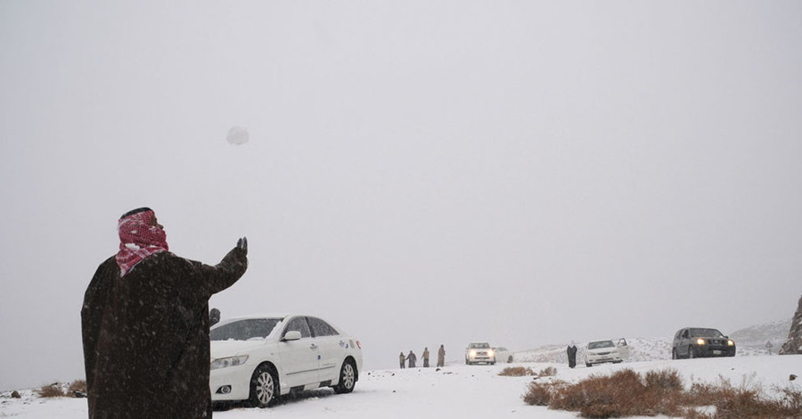 В Саудовской Аравии запретили лепить снеговиков