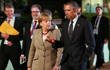 Обама и Меркель обсудили финансовую помощь для Украины