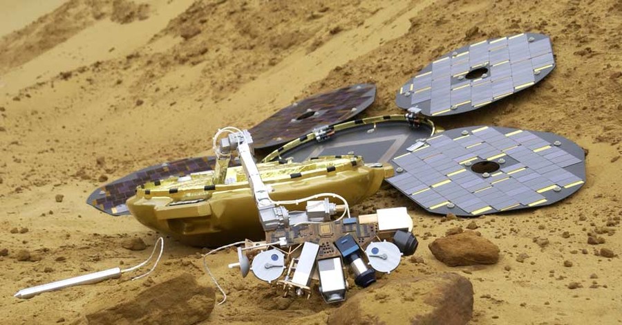 NASA нашло на Марсе потерявшийся в 2003 году модуль