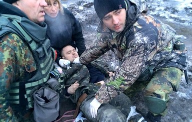 В больницы Днепропетровска поступают раненые 