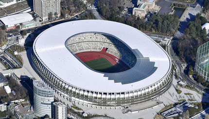 В Токио завершено строительство нового стадиона для Олимпиады-2020