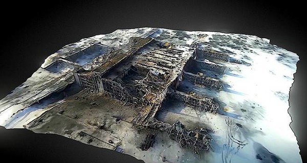 Американцы показали разрушенный аэропорт Донецка в 3D-формате
