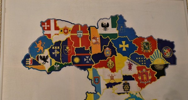В Верховной Раде появится огромная карта-вышиванка Украины