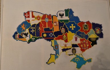 В Верховной Раде появится огромная карта-вышиванка Украины