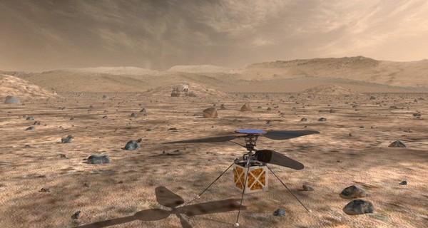 В НАСА разрабатывают летающих дронов для изучения Марса