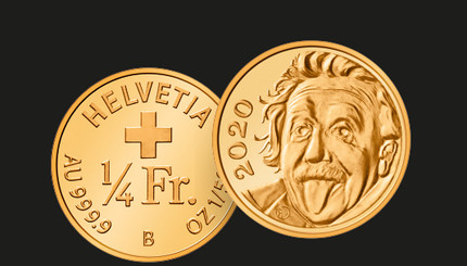 В Швейцарии создали самую маленькую золотую монету в мире