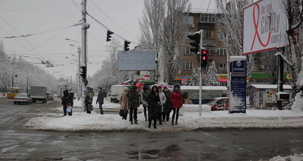 В среду, 28 января, местами небольшой мокрый снег