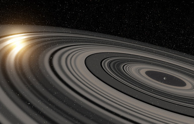 У сверхмассивного двойника Сатурна 