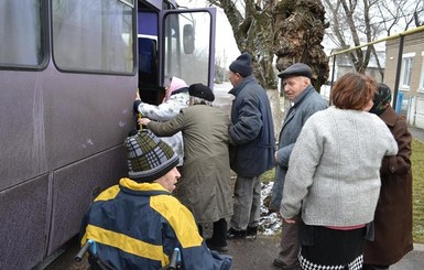 За один день Донецкую область покинули 376 человек