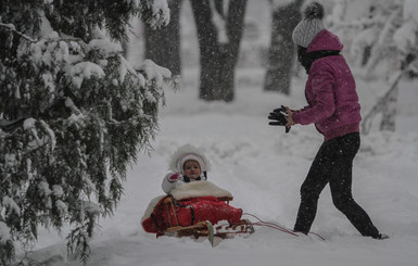 В Киеве проведут снежные бои